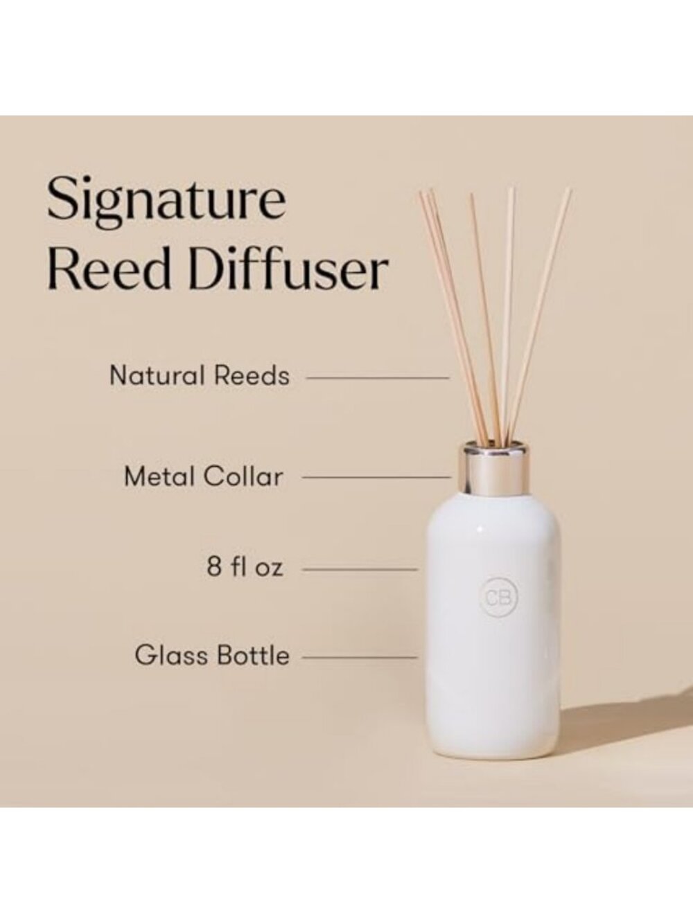 Volcano Reed Diffuser Set with Reeds & Fragrance Oil - Home Décor & Room - Picture 5 of 7
